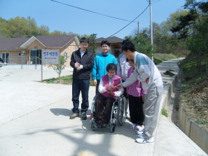 사회복지시설 봉사활동 실...
