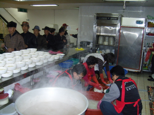 [충북]무료급식 봉사활동...
