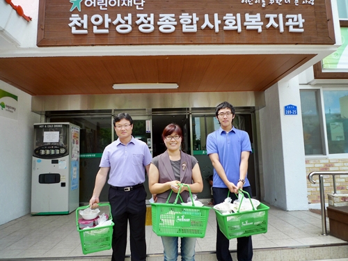 초복을 맞아 독거노인분들...