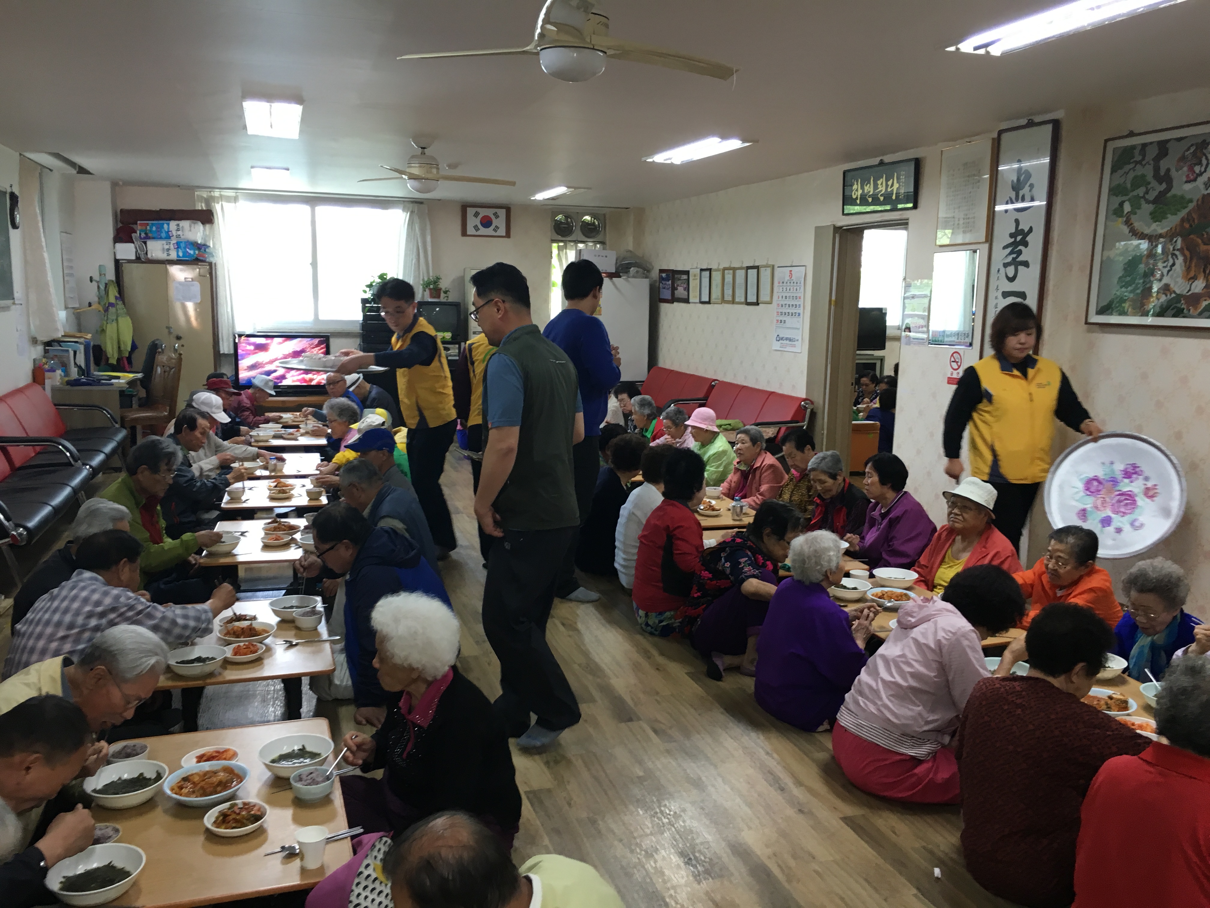 [대전본부]장수식당 배식...