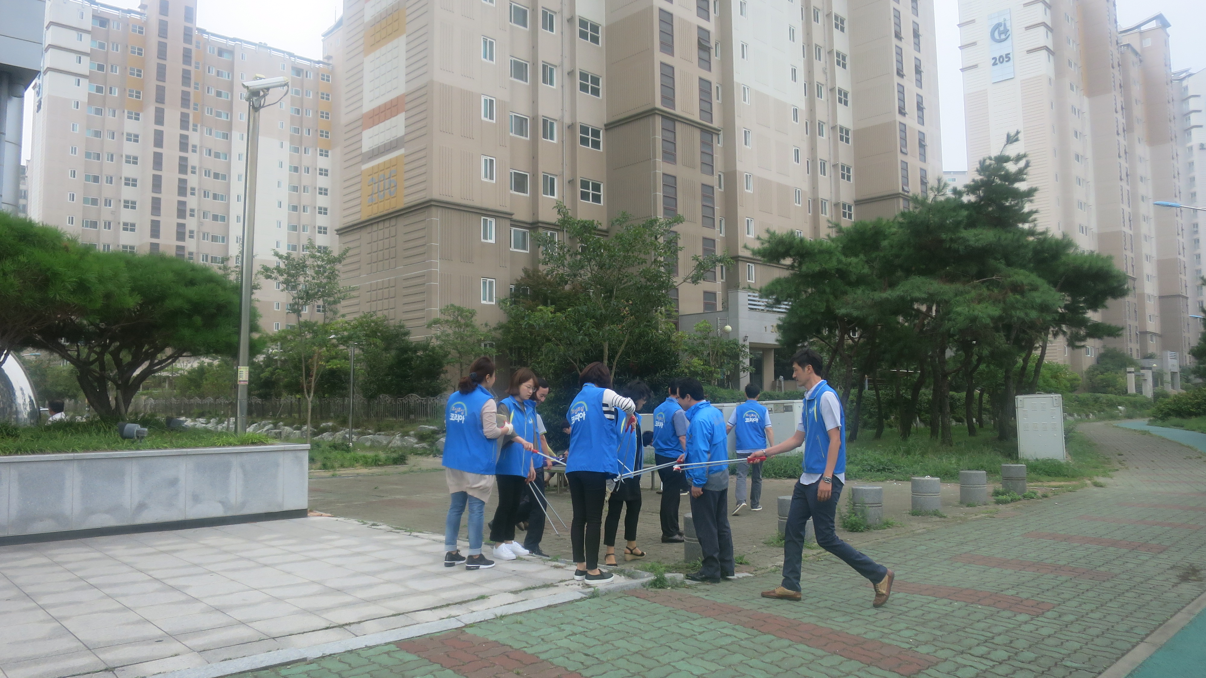 [전남지사] 청사 주변 ...