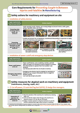 Manufacturing caughts in between