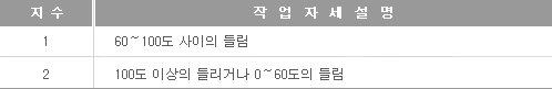 아래팔 자세에 대한 분류체계