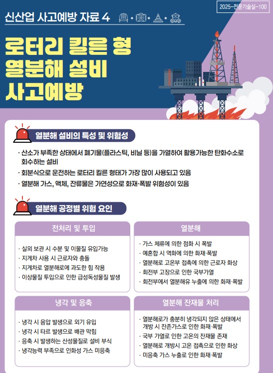 신산업 사고예방 시리즈 - 열분해